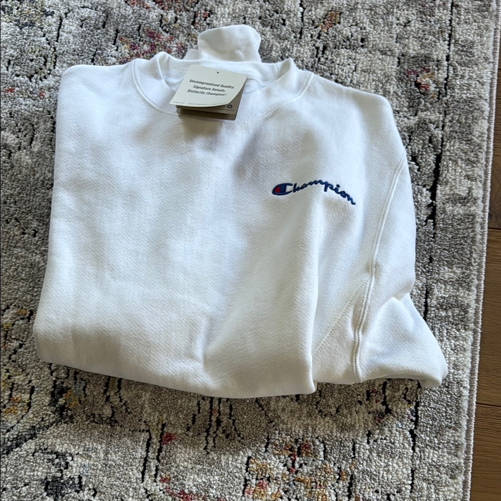 Champion White Sweatshirt